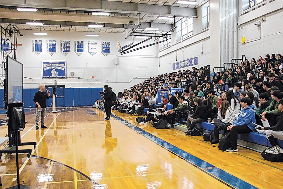 Career day Roslyn HS