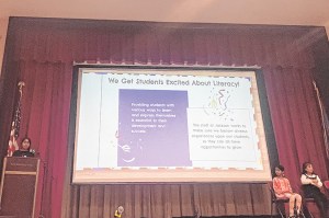 A Busy Library At George A. Jackson Elementary School