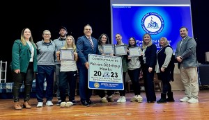 Plainview-Old Bethpage Flag Football Team Achieves Championship Win