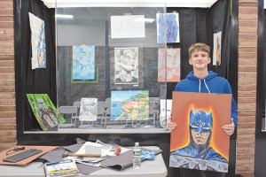 Locust Valley Student Artists Explain Their Processes To Classmates