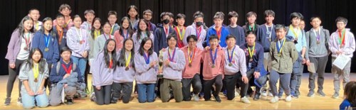 The first-place team from South High (Contributed photo)