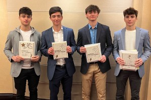 Manhasset Varsity Basketball Players Recognized
