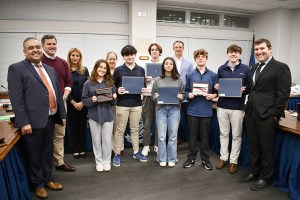 Manhasset Board Of Education Celebrates Broadcasting Students