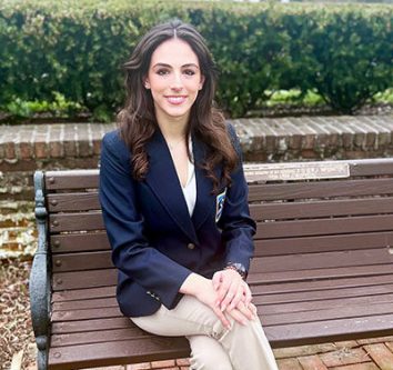 North High junior Nina Goldstein has been elected to serve as President of New York State DECA for the 2024–25 school year. (Contributed photo)