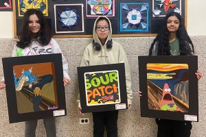 East Williston Seventh-Graders Participate In All County Art Exhibition