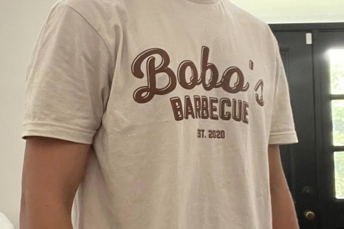 Bobo’s Barbecue t-shirt (Photo from the Bobo’s Barbecue Instagram)