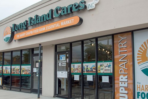 Bethpage pantry, Long Island Cares. (Photos courtesy of Long Island Cares)