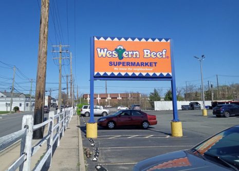 The Western Beef location at 61 Second Street in Mineola is closing its doors soon. (Credit: Janet Burns)
