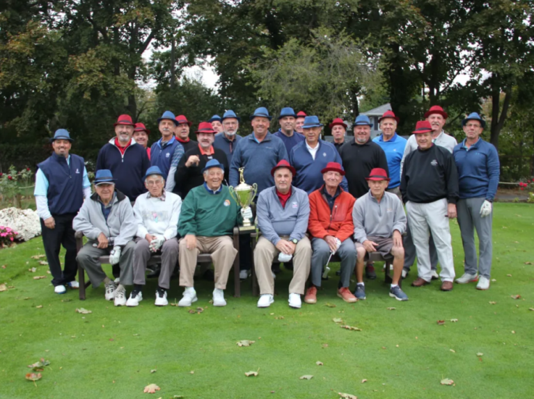 GolfCourse_D Some of the course’s regulars after a competition.
