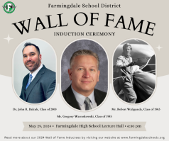 Farmingdale Honors Outstanding Achievement