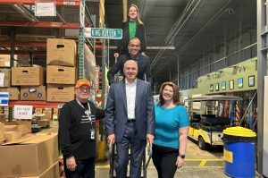 Long Island Cares Warehouse Aisle Named “King Kullen Place” In Honor Of King Kullen