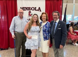 Mineola Chamber Presents Jerry Mehlman Scholarship Award