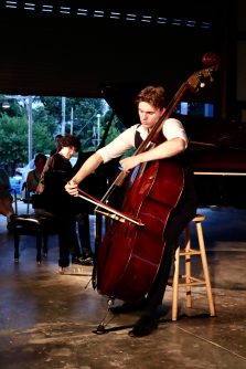Music Festival Bassist Marc Andre and Pianist Max Lando (Photos by Teddy Siegel)