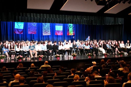 POB Night of Honors3 Plainview-Old Bethpage JFK High School inducted 472 students into various honor societies. (Contributed photo)