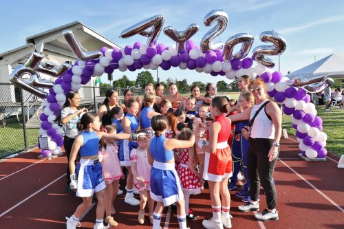 relay for life A Dancers performed to raise spirits. (Photos by the American Cancer Society)
