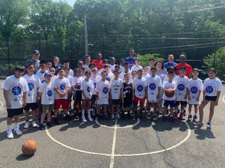 Long Island Nets for Basketball Clinic, 2023
(Photo from the Town of North Hempstead)