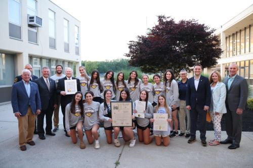 FlagFootball_A POB Girls Flag Football Team takes home the win! (Photo courtesy of the Town of Oyster Bay)