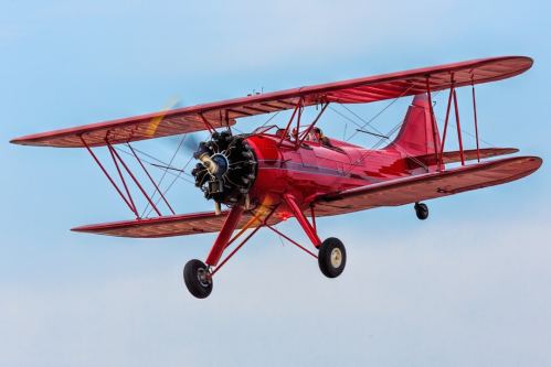 Waco UPF-7 Biplane. (Photos courtesy of the American Airpower Museum)