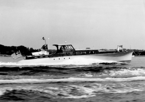 Boats by Purdy exhibit now on display at the Port Washington Public Library