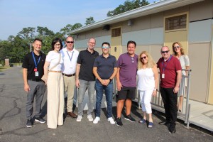 Roslyn Board of Education tours the district to celebrate campus upgrades