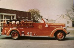 Fire engine returned to Hicksville FD after 60 years decomissioned