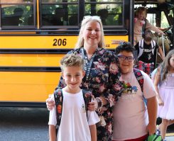 Port Washington School District celebrates the first day of school