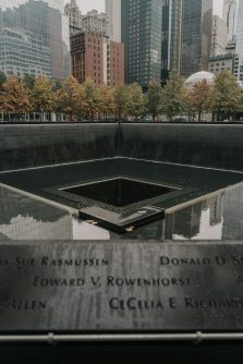 World Trade Center memorial pool (Photo by Ronny Rondon on Unsplash)