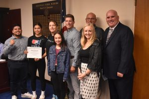 Students celebrated at Hicksville Board of Education meeting
