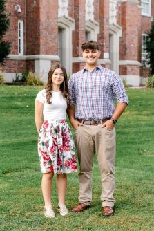 Rose Lindstrom, left, and Michael Olivero, right (Photos provided by the Oyster Bay-East Norwich School District)