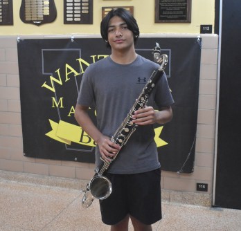 Semifinalist Music has played a large role in Michael Muscarnera’s high school experience (Photo courtesy of the Wantagh School District)