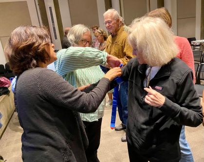 Stop the Bleed training at the Port Washington Library (Photo provided by the Town of North Hempstead)